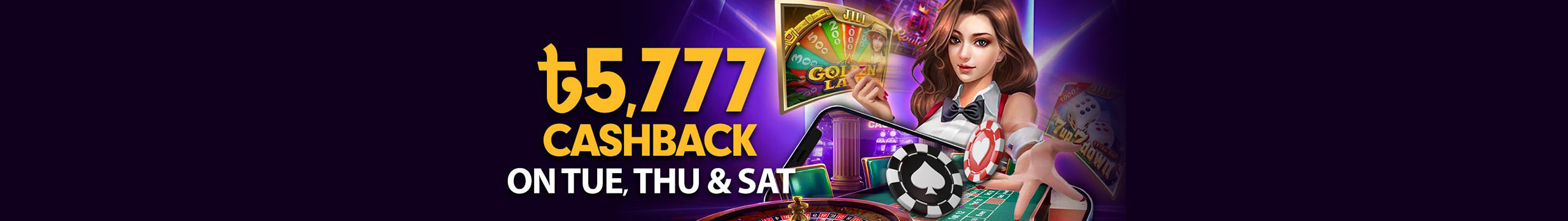 jeet-buzz.net ৳5,777 Cashback On Tue, Thu & Sat